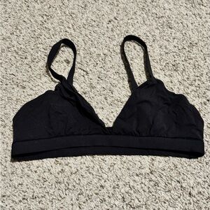 SKIMS Everybody Fit’s Triangle Bralette - Onyx